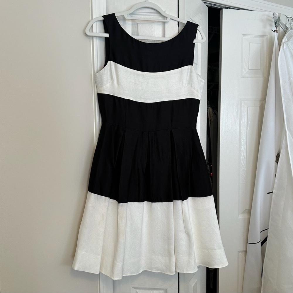 Black & White Striped Dress